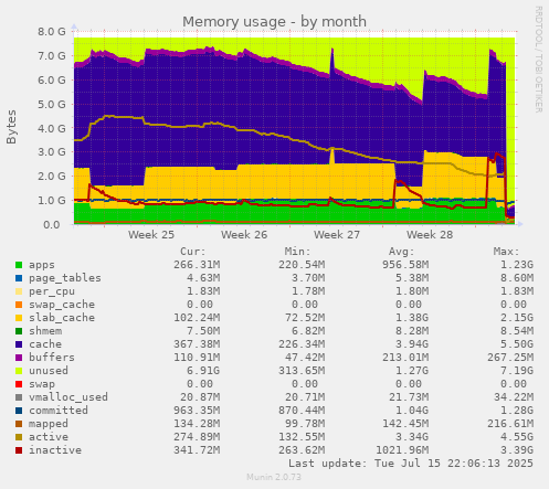Memory usage