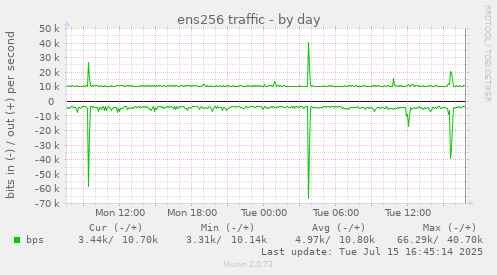 ens256 traffic