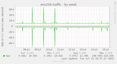 ens256 traffic