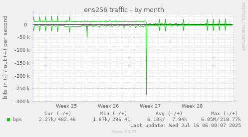 ens256 traffic